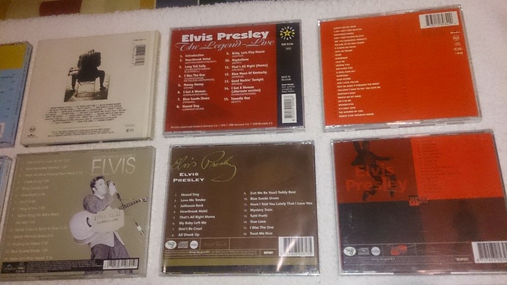 elvispresley (21 cds originais)