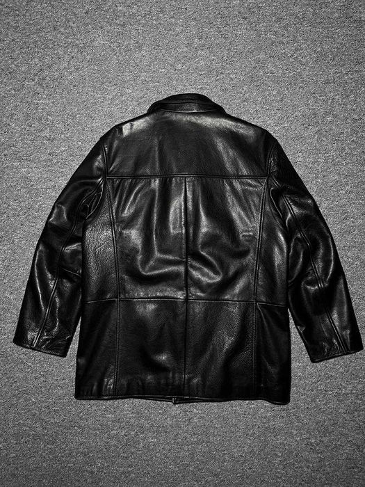 Чоловіча шкіряна куртка HUGO BOSS CHADWICK Italian Nappa -УТЕПЛЕНА-XL