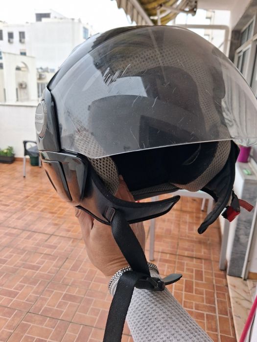 Capacete helix solar xs praticamente novo