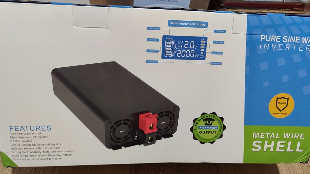 Datouboss 24v 1500/3000w . 12v 1800/3500