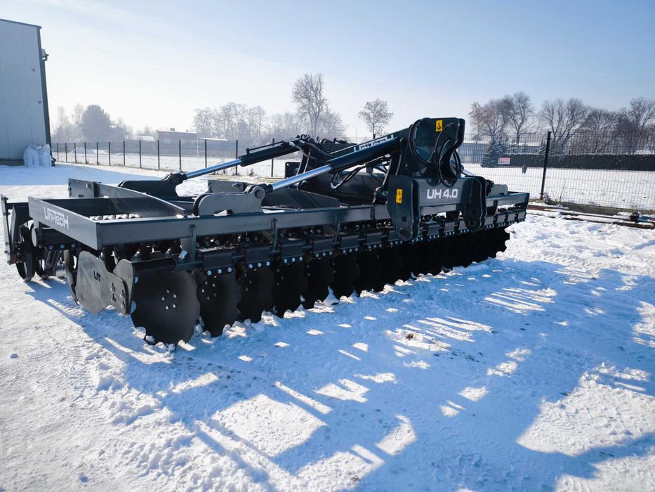 Brona Talerzowa Hydrauliczna 4m 4,5m 5m z wałem daszkowym CIĘŻKA RATY