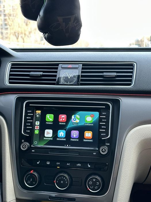 Штатна андроїд магнітола VW Skoda Seat з  карплей та установкою