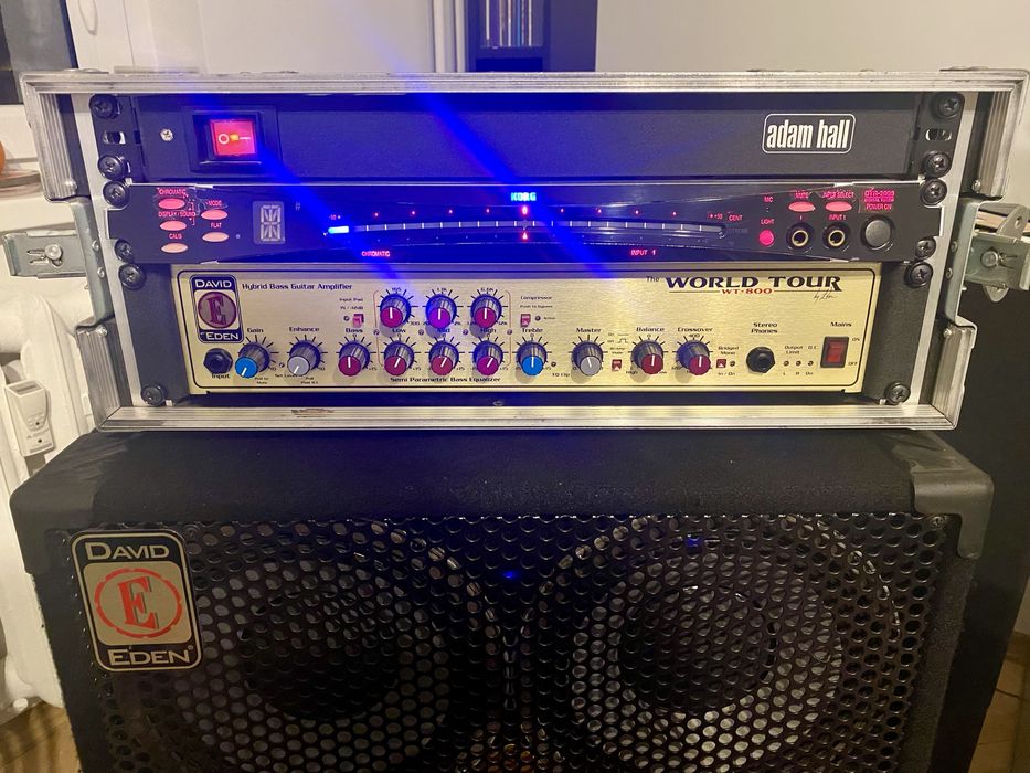 David Eden WT800C+D410XST+ Korg DTR-2000+ A.Hall listwa zasilająca 