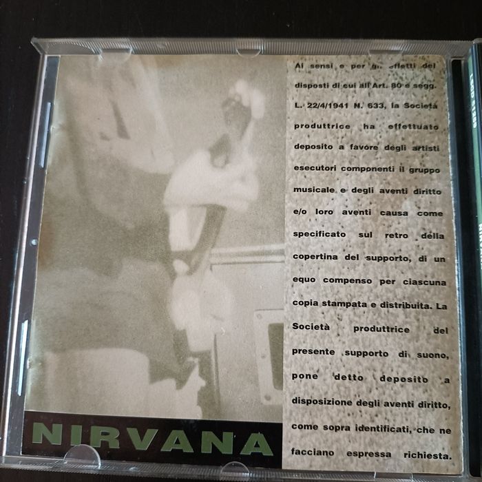 CD Nirvana ao vivo em San Francisco