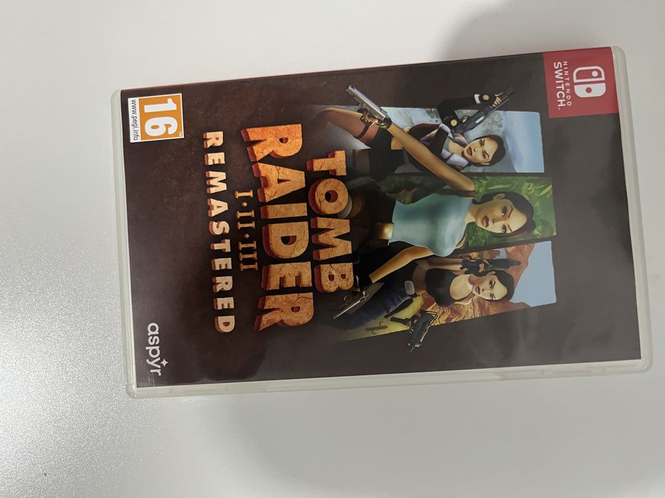 Tomb Raider I-III Remastered Nintendo Switch