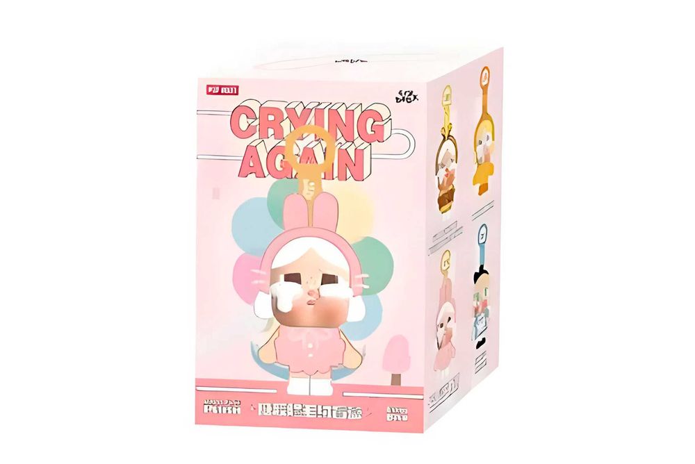 Дитяча м'яка іграшка-брелок сюрприз Crybaby Crying Again Secret