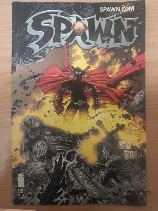 SPAWN livro banda desenhada