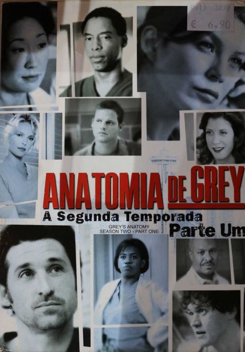 "Anatomia de Grey" Segunda temporada DVD