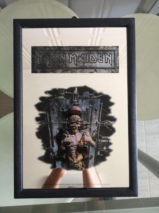 Iron Maiden Quadro espelho 1995 X Factor