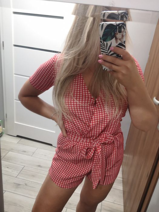 Zara - kombinezon z paskiem