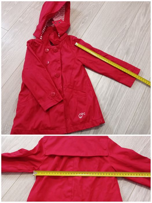 Куртка, дощовик для дівчинки 4, 5, 6, 7 років 110, 116, 122 см