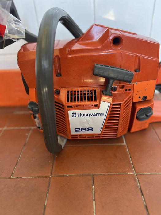 Motosserra profissional Husqvarna 268 (67cc) c/ revisao completa e pecas de origem