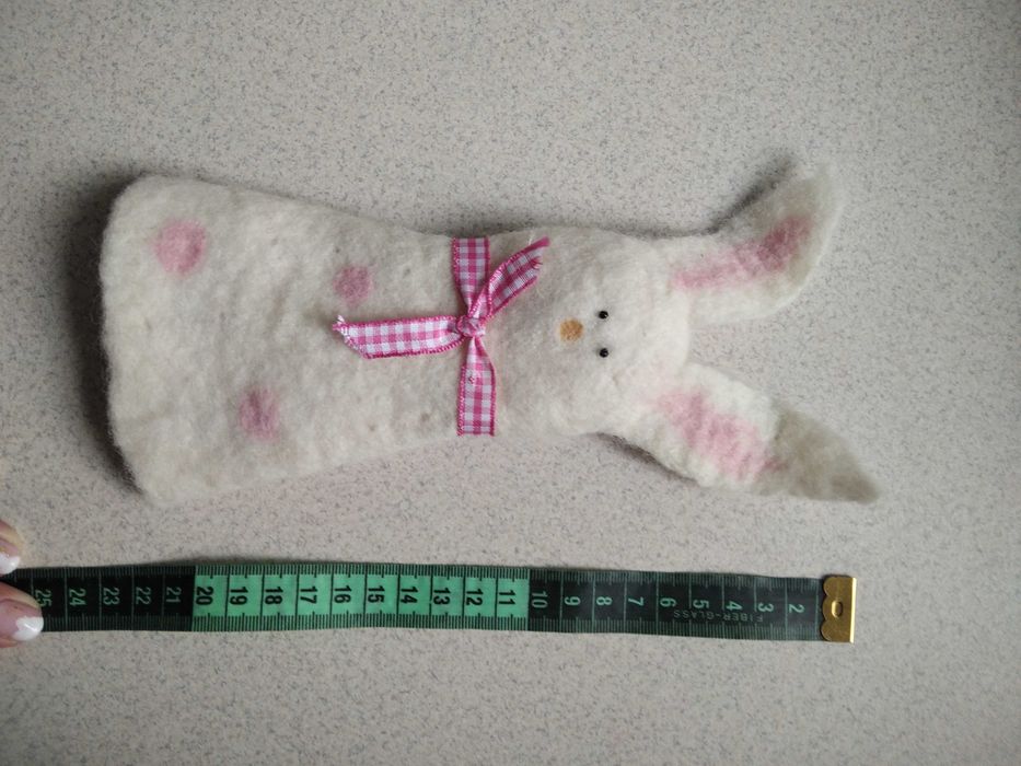 Іграшка з вовни .войлачная игрушка