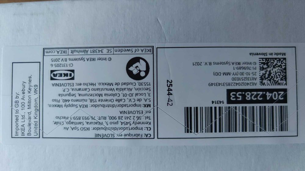 HÅLLBAR Wysuwana rama do sortowania 204.228.53 IKEA