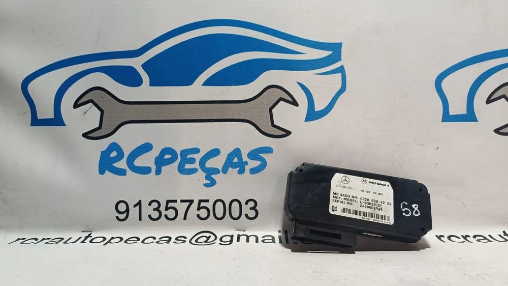 CENTRALINA MODULO ELETRONICO BLUETOOTH TELEFONE MERCEDES BENZ CLASS