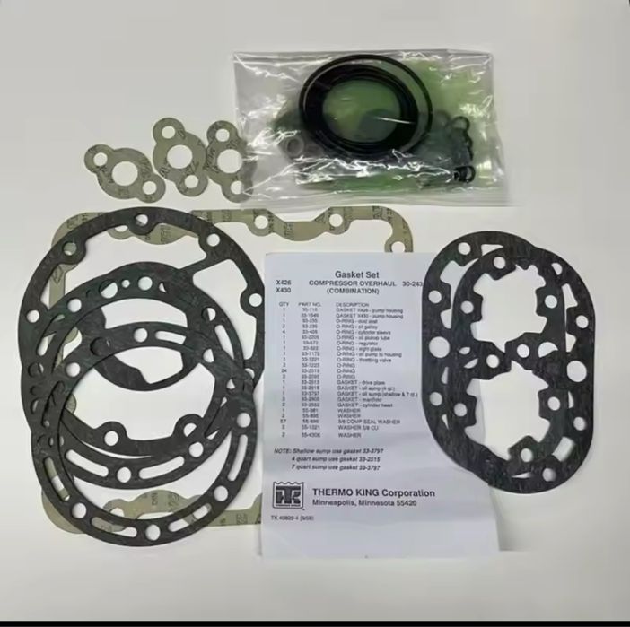 Thermo King компрессора X426 X430 прокладки .