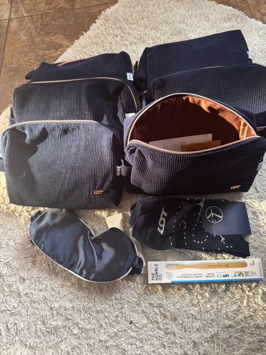 Продам косметички вельветовые синие