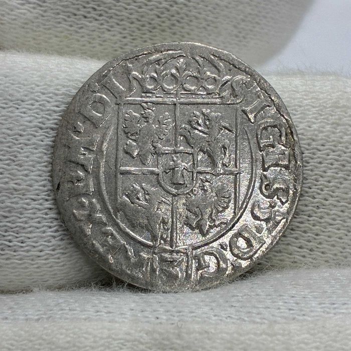 półtorak Bydgoszcz Zygmunt III Waza 1619 - piękny i połyskowy