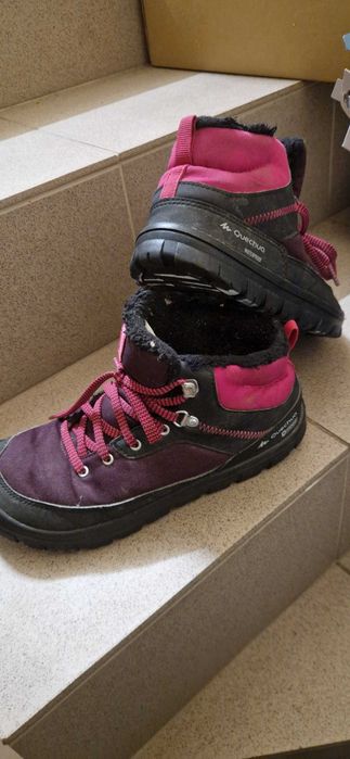 Buty ocieplane oddychające DECATHLON na sezon zima-wiosna r. 37 (235mm
