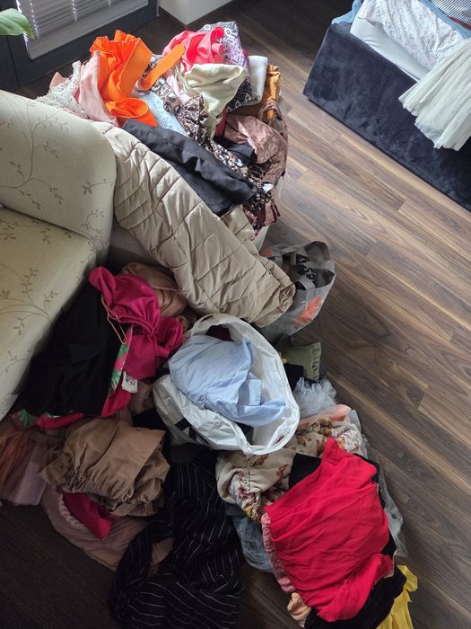 Sukienka buty kurtka