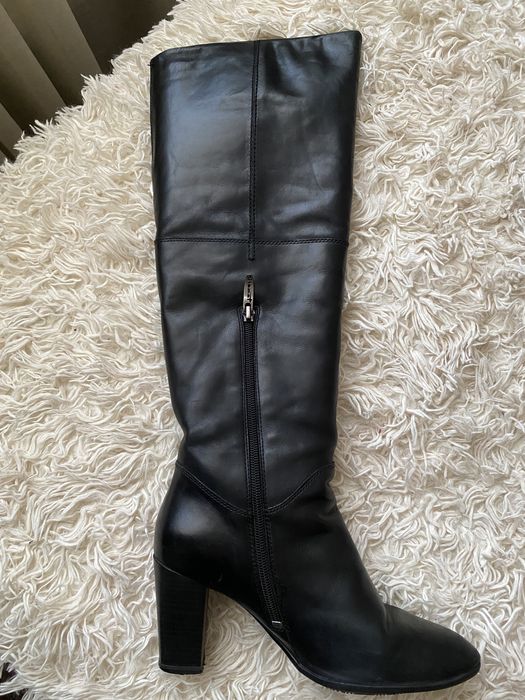 Сапожки шкіряні весна