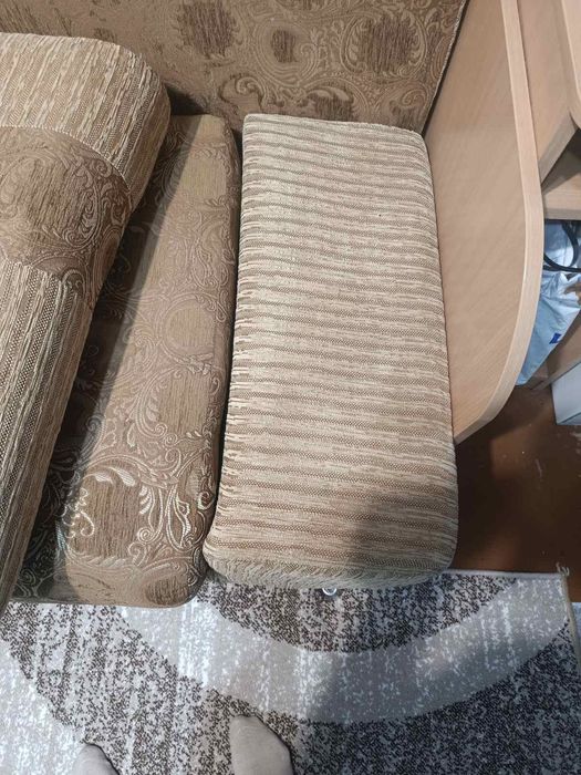 Диван розкладний з нішою для постільної білизни ліжко софа