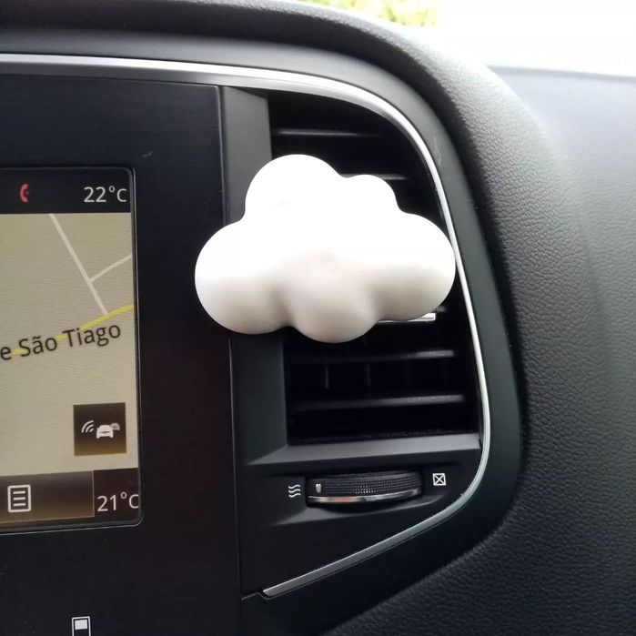 Ambientador para carro em gesso perfumado