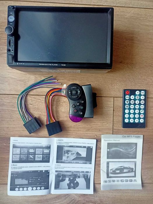 MP5 samochodowe radio 7 cale