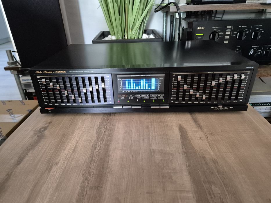 Fisher EQ 276 Equalizer, analizator  widma