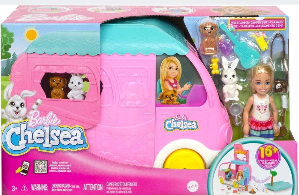Mattel Barbie Chelsea Kamper HNH90