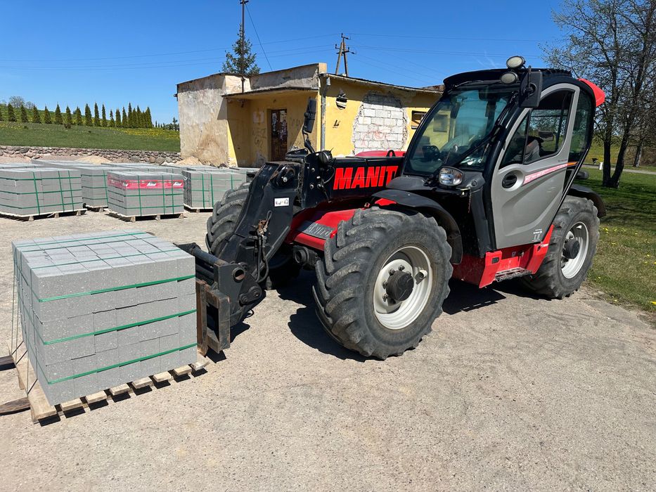 Ladowarka teleskopowa manitou 741-140v+ rok 2018