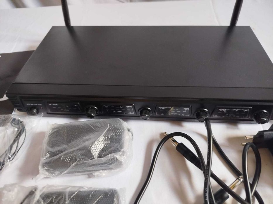 Zestaw mikrofonów bezprzewodowych Auna Pro Duett Quartett Fix V2