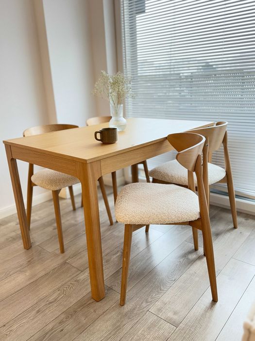 Komplet 4szt. Krzeseł Drewnianych Oslo,Różne Wybarwienia