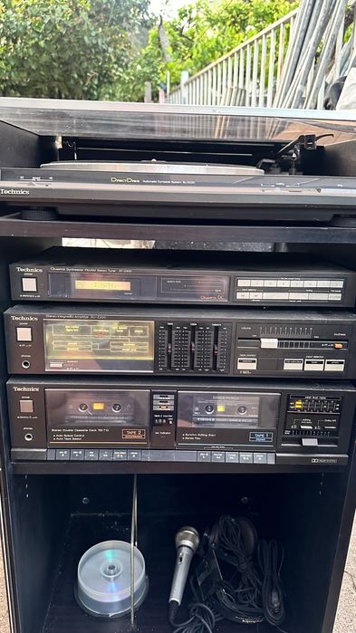 Aparelhagem Gira discos Technics