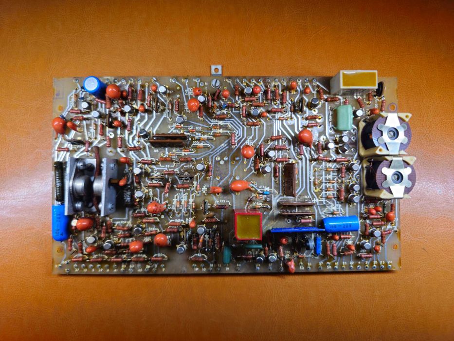 Płytka manipulatora RADMOR 3066/1 – radiotelefon kolejowy