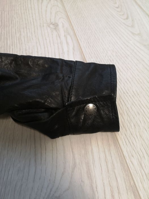 Мужская кожаная куртка HEYU DEVELOPED RAGS New Factern 00756 ITALY