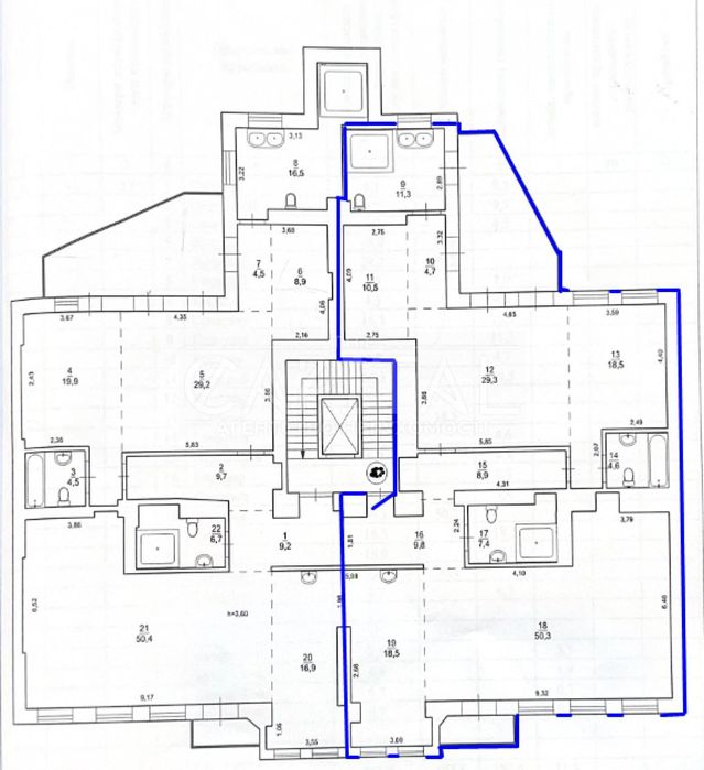 3-rooms apartment apartment by the address (area 180 m²) - Atlanta.ua - photo 22