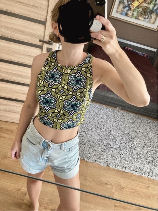 Crop top Stradivarius S