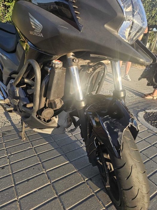 Honda NC750X 2015 - Acidentada