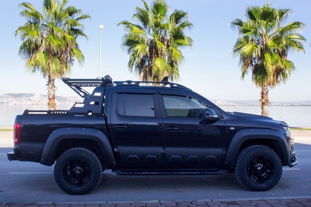 Isuzu D-Max orurowanie paki platforma bagażnik COMBAT z koszem