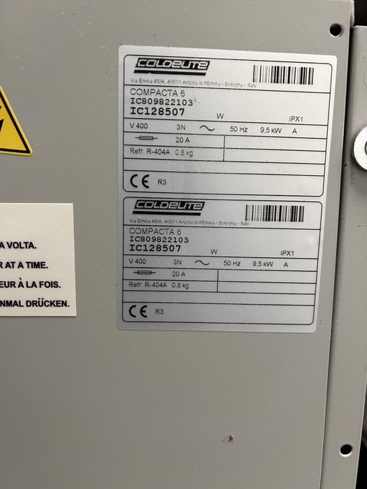 Coldelite Compacta 6 Silver maszyna do lodow