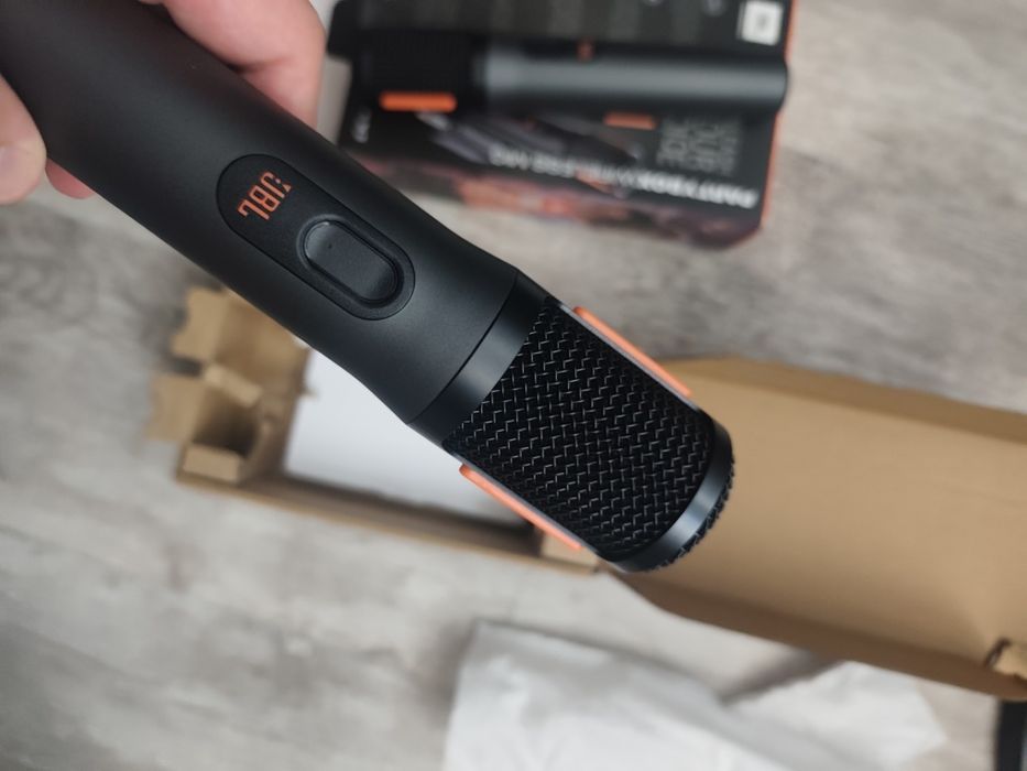 JBL PartyBox mikrofony bezprzewodowe