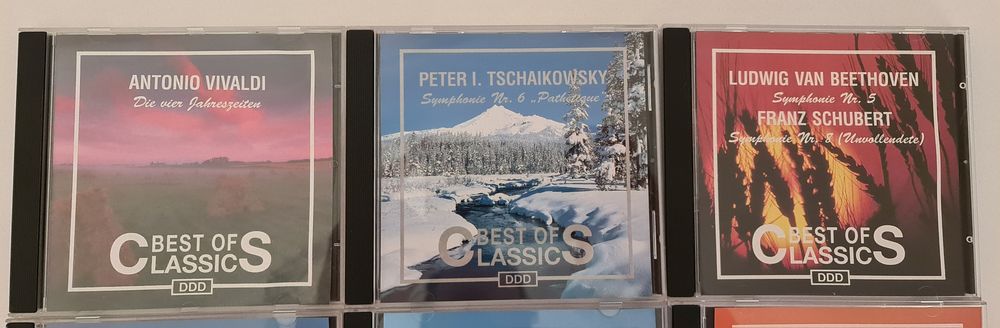 CD.  Música variada.  Novos