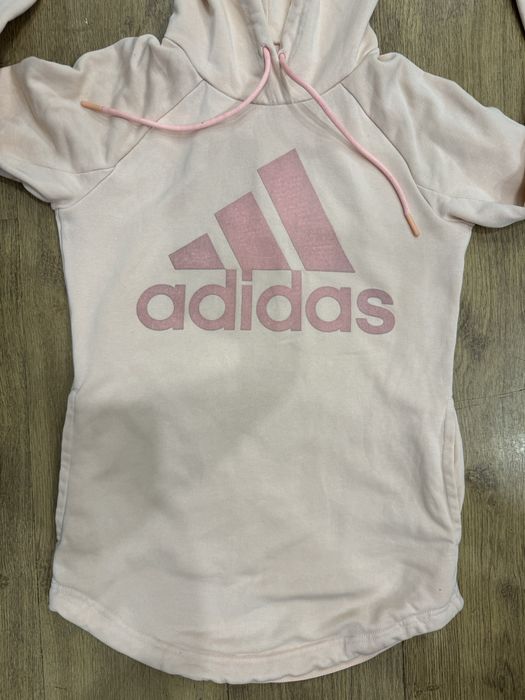 Bluza Adidas XS 32 34 stan bardzo dobry z kapturem