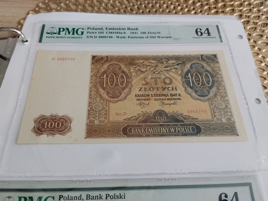 Banknoty 100 złotych      4