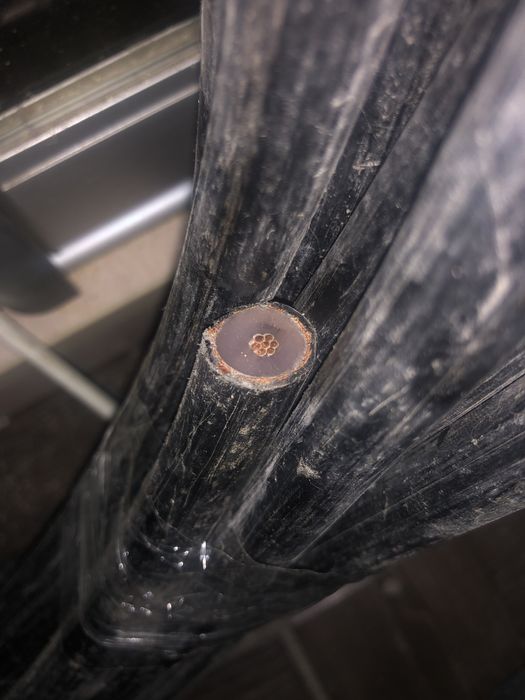 экранированный бронированный высокочастотный медный радиокабель.СССР