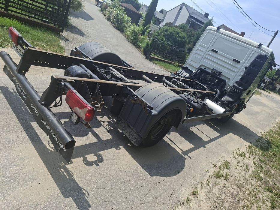 Man TGL 8.150 Rama Wywrot laweta Tył poduszki