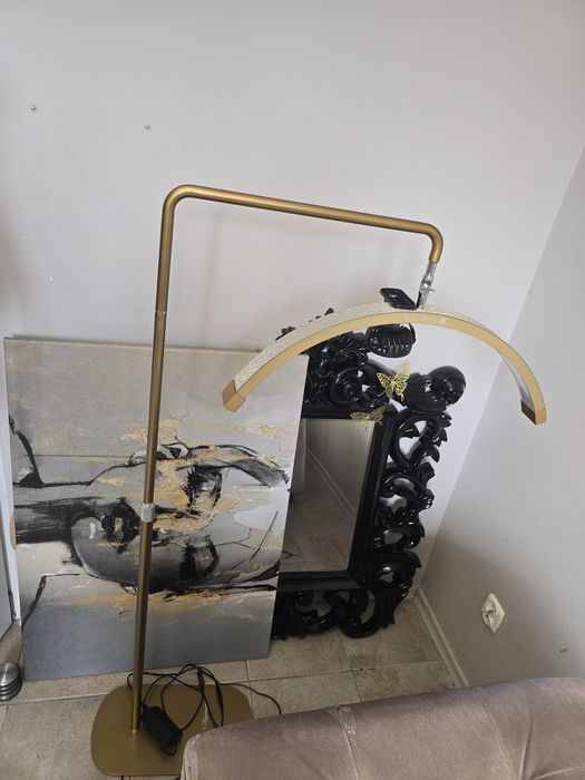Lampa Poolmoon III z kryształkami i Glamcore Revolution X