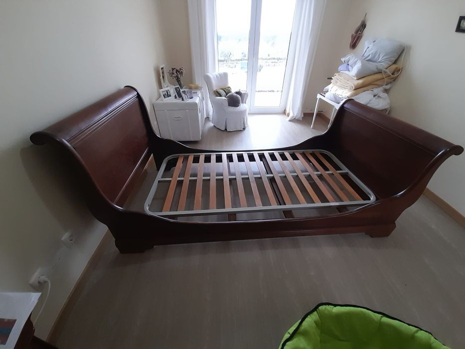 Cama Solteiro Cerejeira