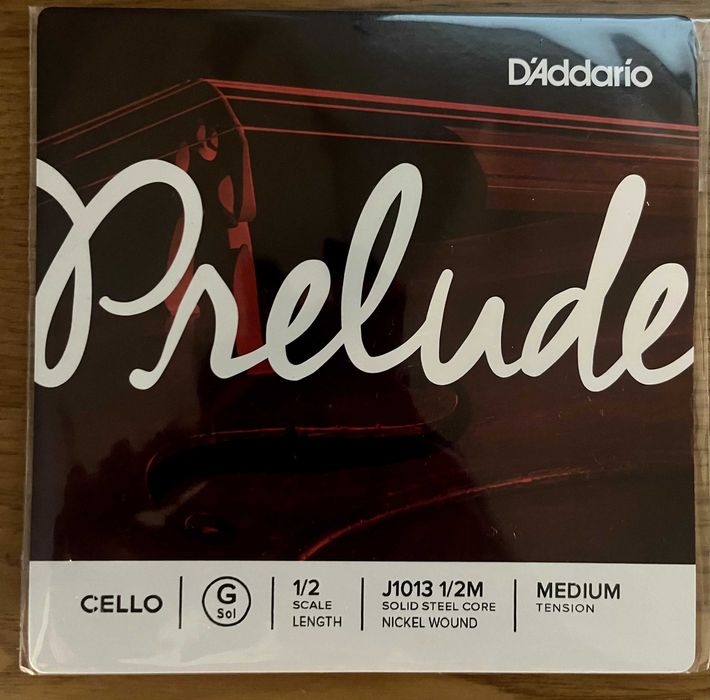 Cordas novas para Violoncelo tamanho 1/2